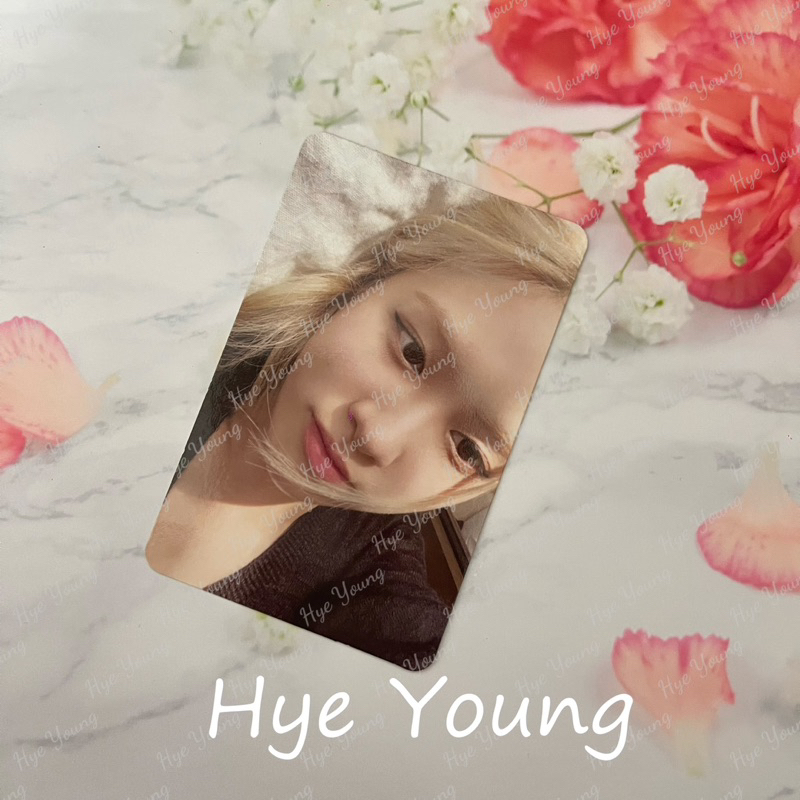 [CHÍNH HÃNG] CARD BO GÓC OFFICIAL BLACKPINK ROSE