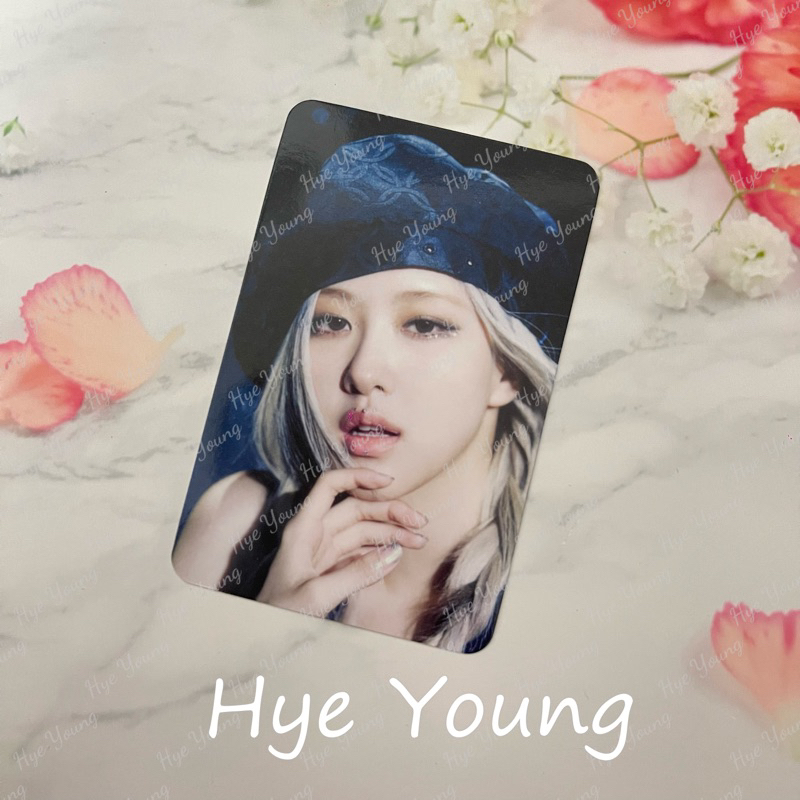 [CHÍNH HÃNG] CARD BO GÓC OFFICIAL BLACKPINK ROSE