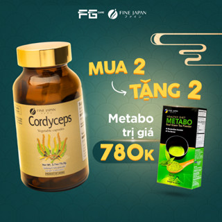 Combo 2 Hộp Viên uống Đông trùng hạ thảo Nhật Bản Tăng Cường Sức Khỏe- Fine Japan Cordyceps (2 Hộp x 120 viên)