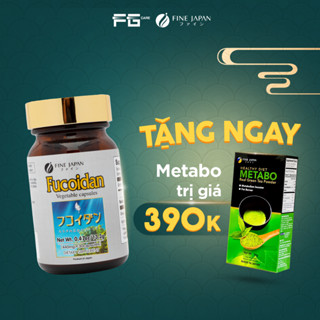 Tảo Okinawa Fucoidan Xanh Nhật Bản Hỗ Trợ Điều Trị Ung Thư - Fine Japan Fucoidan (Hộp 30 Viên)
