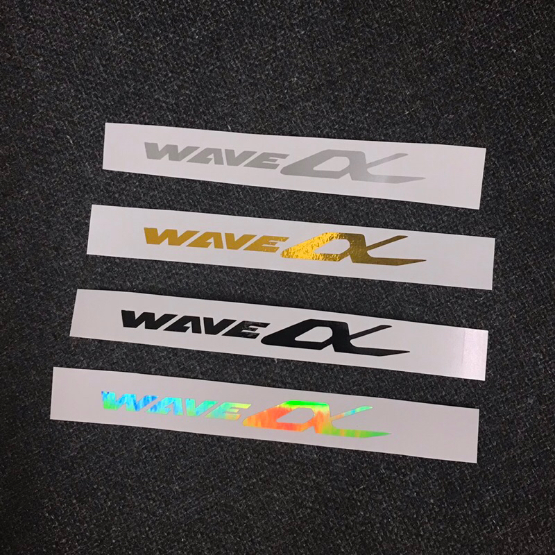 TEM DÁN XE LOGO WAVE A
