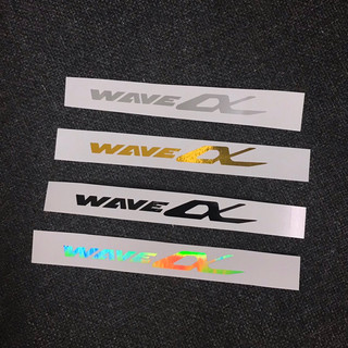 Tem dán xe logo wave a