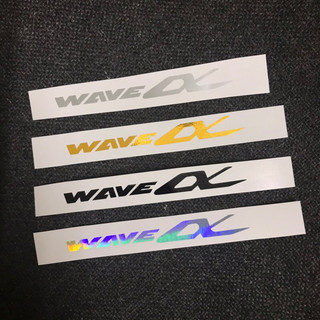 TEM DÁN XE LOGO WAVE A (size bé)