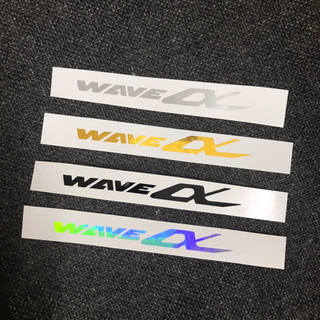 TEM DÁN XE LOGO WAVE A (size bé)