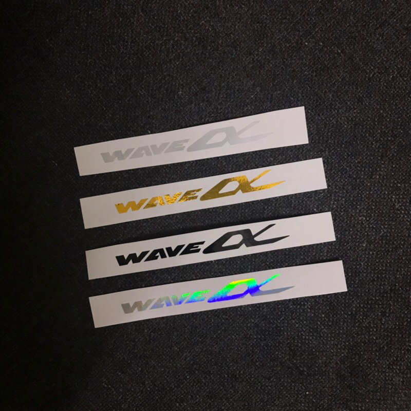 TEM DÁN XE LOGO WAVE A