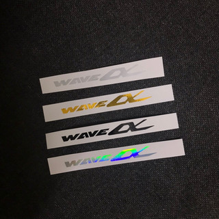 TEM DÁN XE LOGO WAVE A (size bé)