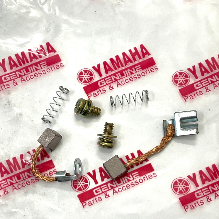 Than đề xe máy, chổi than đề Honda, Yamaha - Waves110, Dream, Si, Fu hàng loại 1