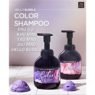 DẦU GỘI KHỬ VÀNG TẠO MÀU HELLO BUBBLE BLACKPINK HÀN QUỐC MẪU MỚI