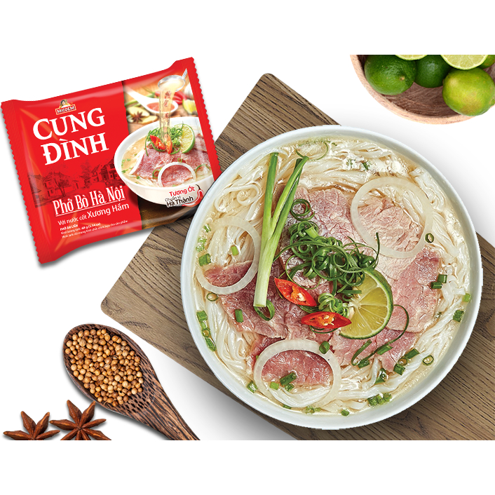 Phở cung đình hà nội vị gà, bò