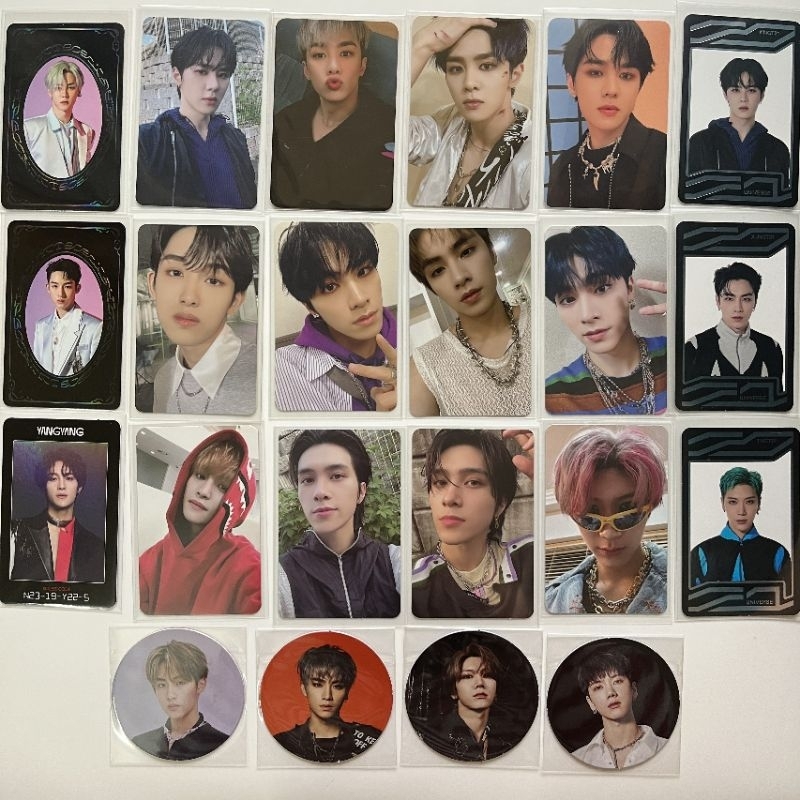 Ảnh thẻ photocard NCT WayV official Winwin, Ten, Xiaojun, Hendery, Kun, Yangyang