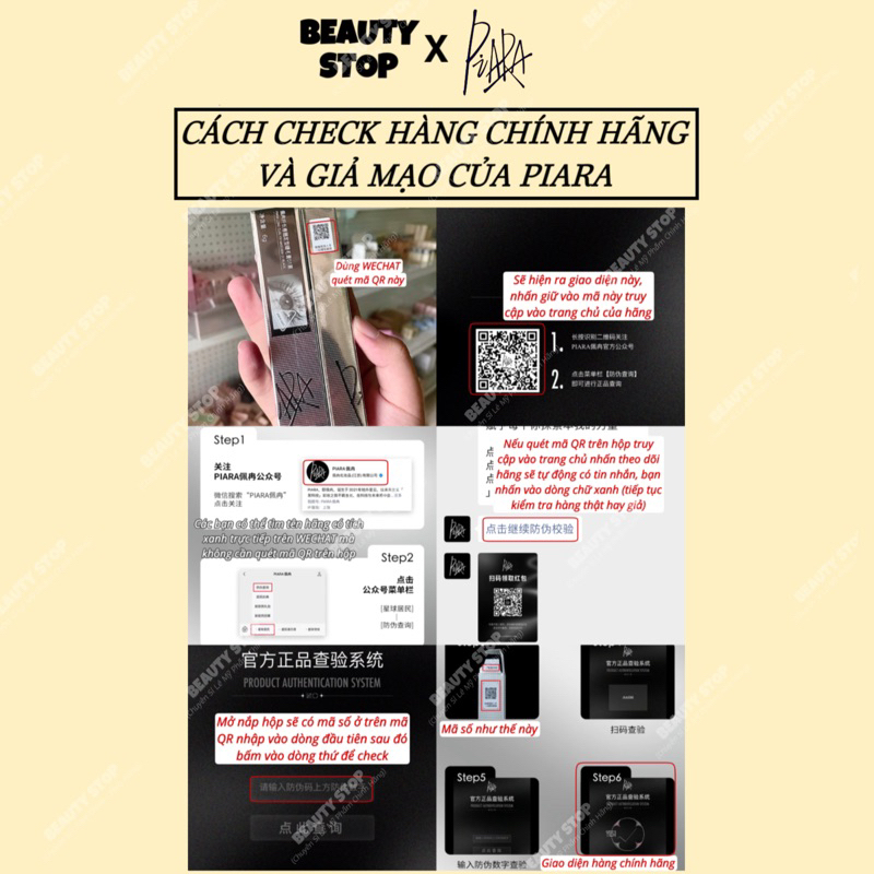 Mascara Làm Tơi Mi, Dài Và Dày, Giữ Cong Mi PIARA Chống Nước, Chống Mồ Hôi