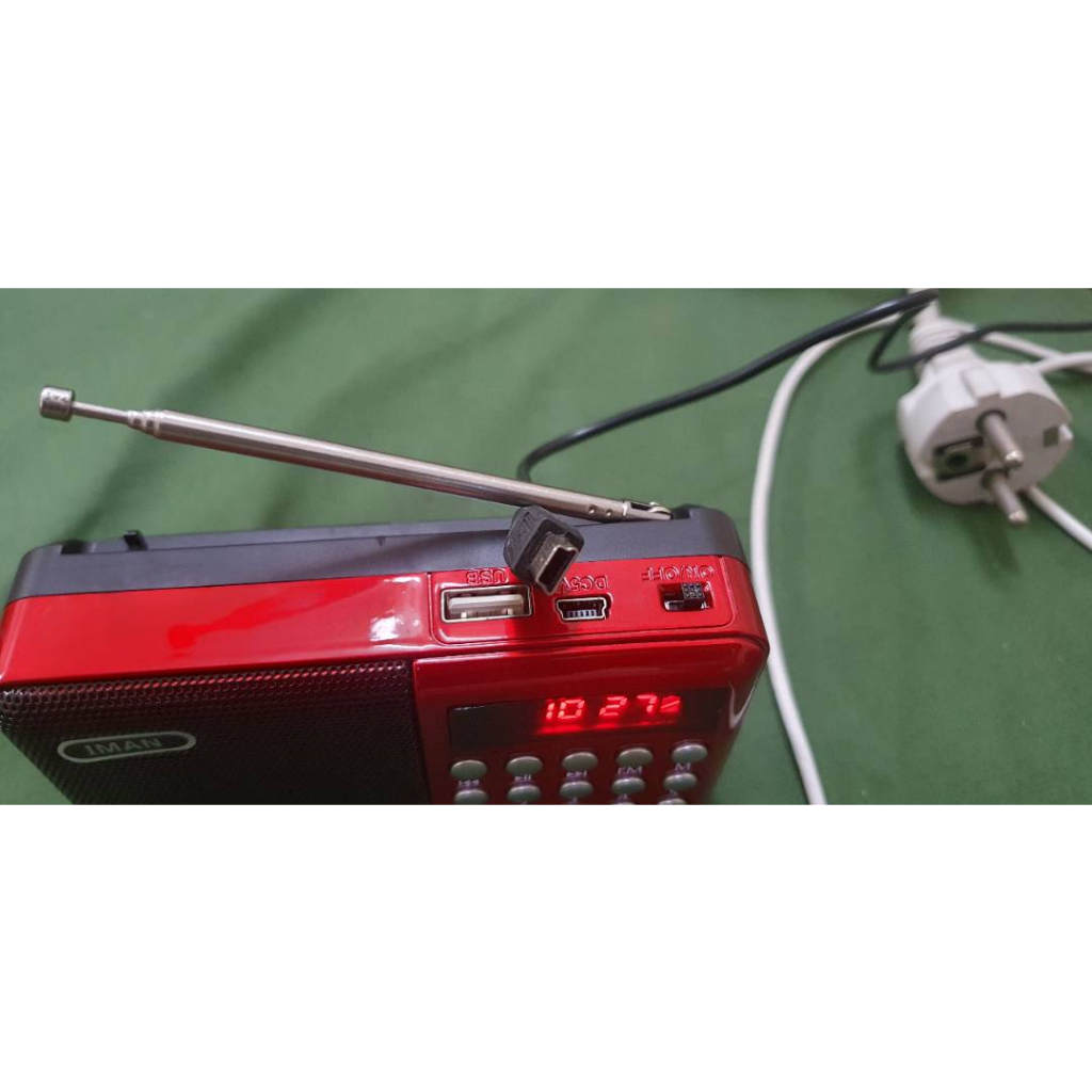 Loa Bluetooth BT855 Ghi Âm, Nghe Kinh, Nghe Pháp, FM 2 Pin 4800mAh