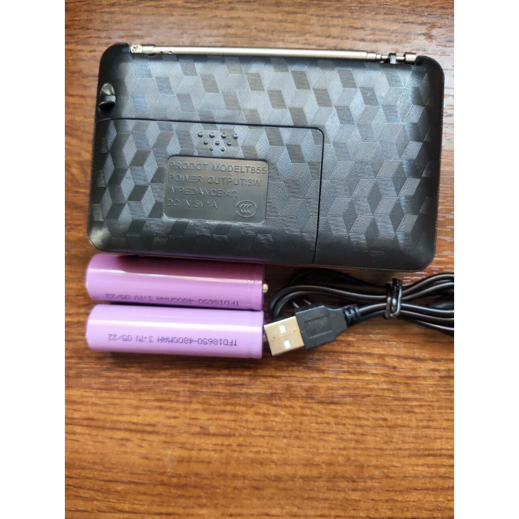 Loa Bluetooth BT855 Ghi Âm, Nghe Kinh, Nghe Pháp, FM 2 Pin 4800mAh