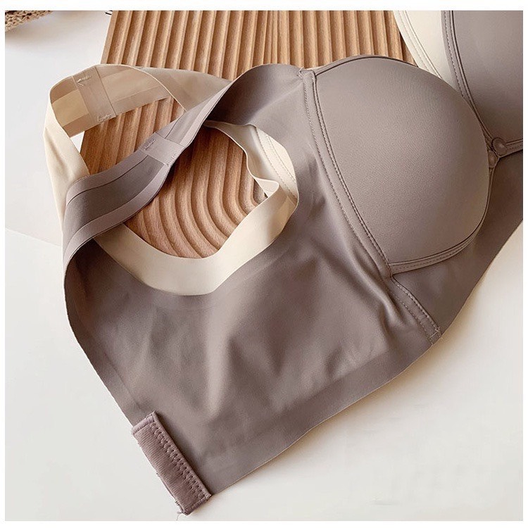 Áo lót bầu và sau sinh su đúc không gọng có cúc bấm cho con bú tiện lợi