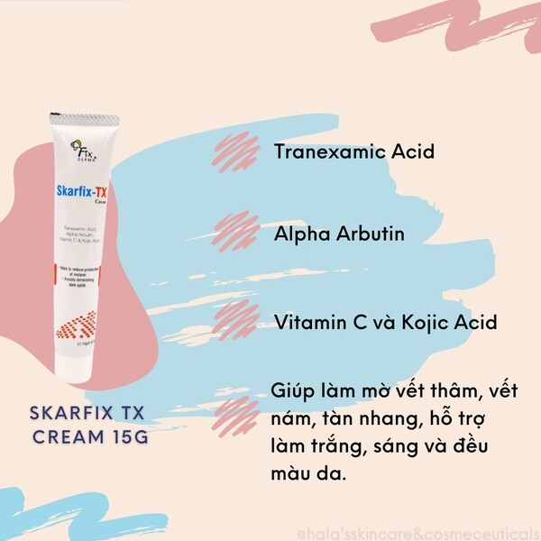 Fixderma Skarfix TX Cream, Kem dưỡng Mờ Thâm, Nám, Tàn Nhang | BigBuy360 - bigbuy360.vn