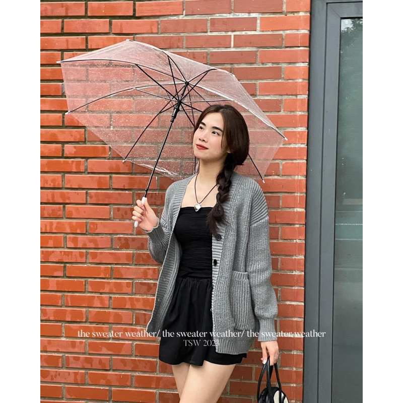 Áo Khoác Len Cadigan Nữ Hot Hit-  Áo Khoác Len Cadigan Siêu Hot