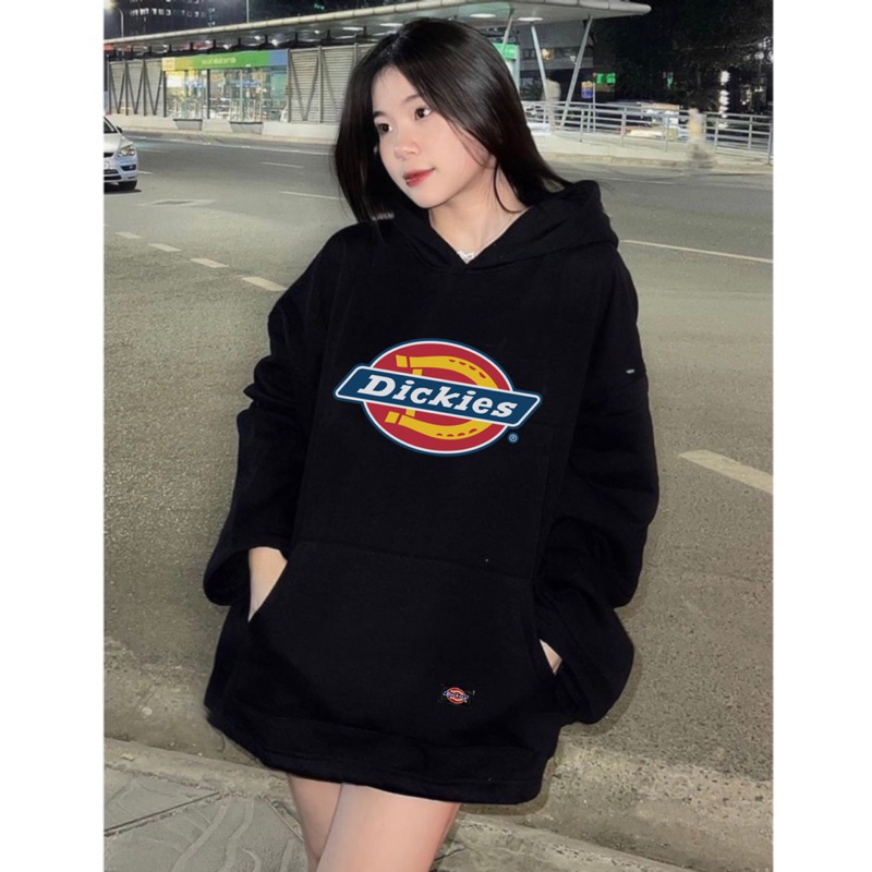 Hoodie DICKIES nỉ bông chính hãng cao cấp, áo nỉ mùa đông cá tính, phong cách, dễ phối đồ