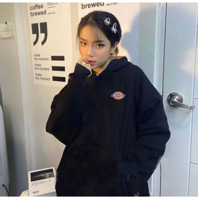 Hoodie DICKIES cao cấp hottrend, áo nỉ mùa đông ấm áp cá tính, dễ phối đồ