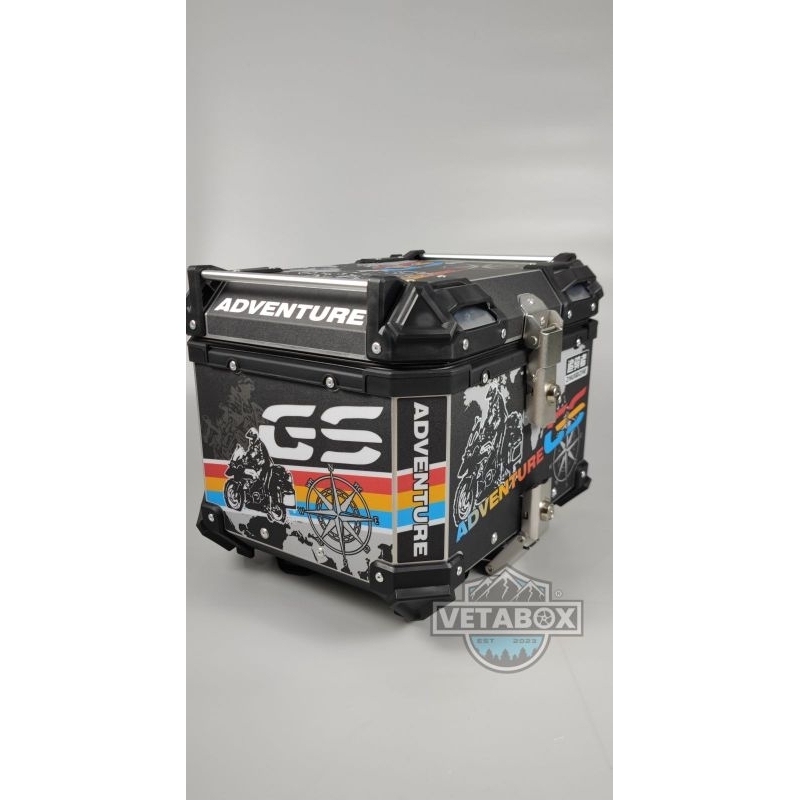 Thùng Nhôm Xe Máy 36L 45L Chính Hãng Phong cách ADV do Vetabox Phân Phối