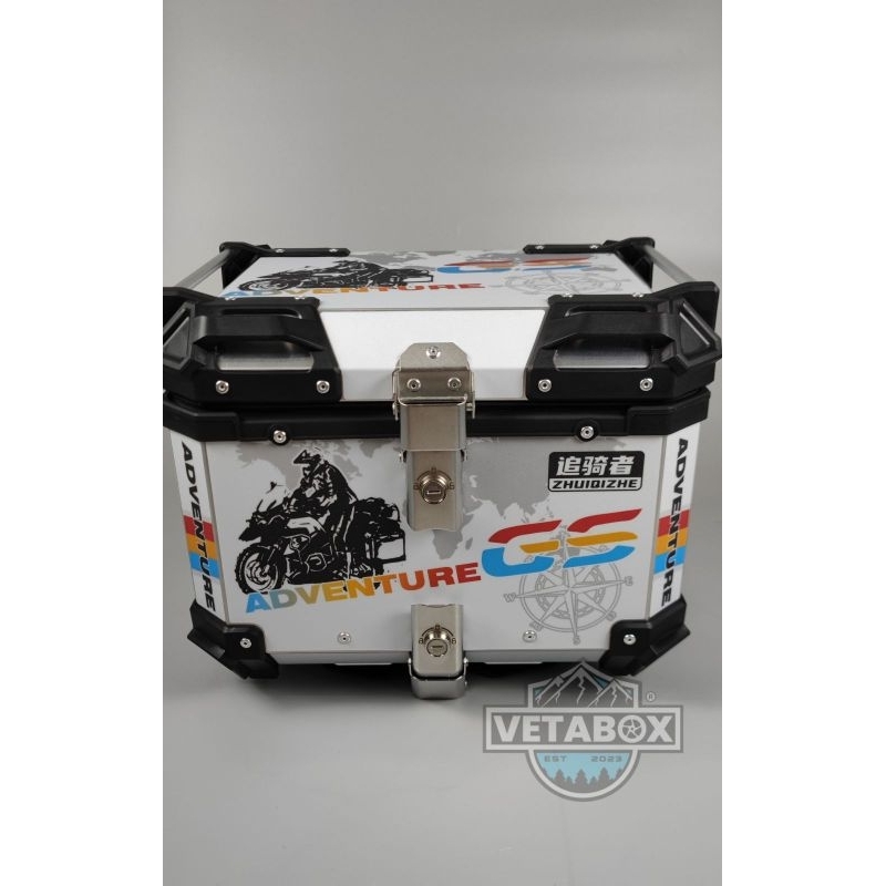 Thùng Nhôm Xe Máy 36L 45L Chính Hãng Phong cách ADV do Vetabox Phân Phối