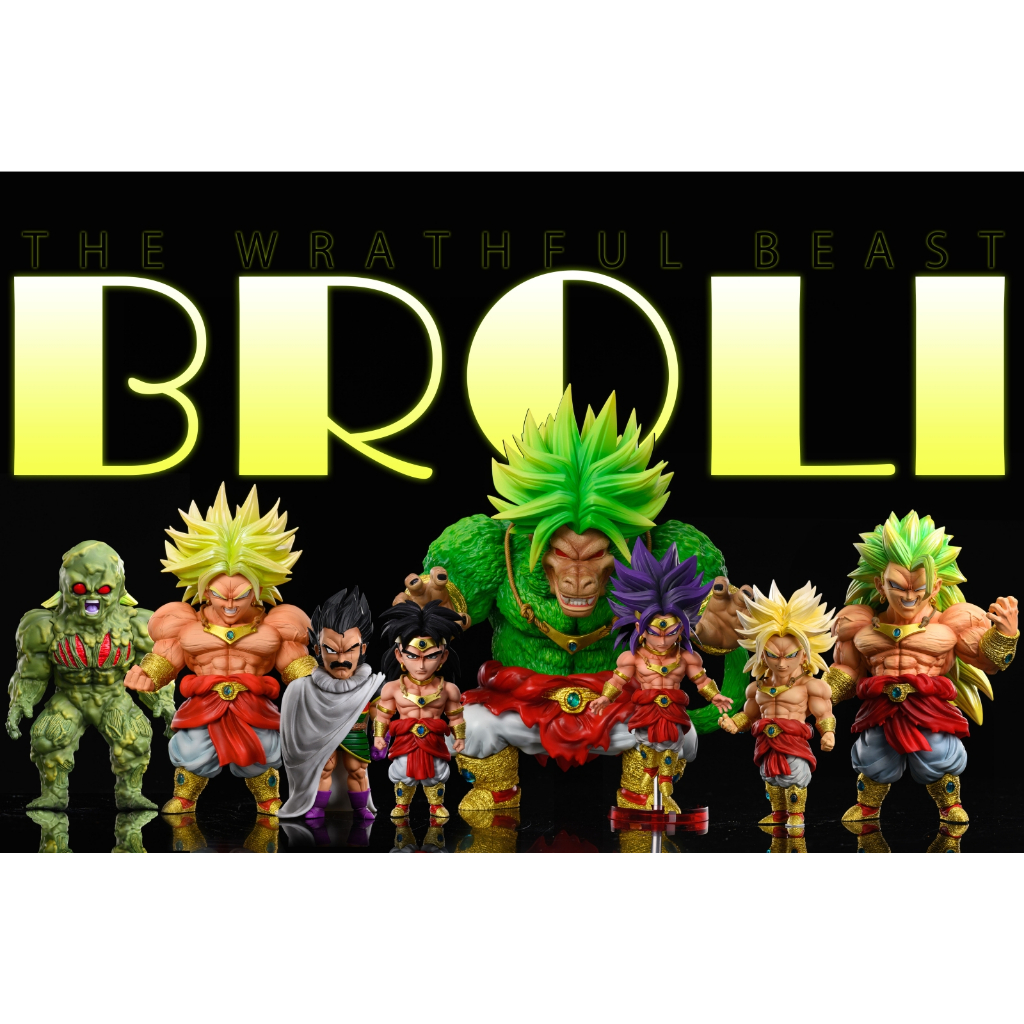 League Broly SS3 - Mô hình Resin Dragon ball
