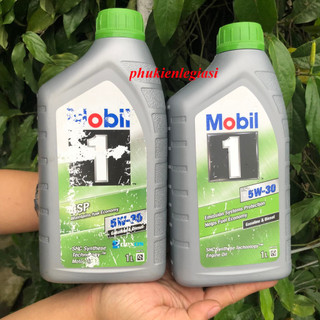 Nhớt mobil 5w30 esp 1l tổng hợp toan phần xe tay ga và oto