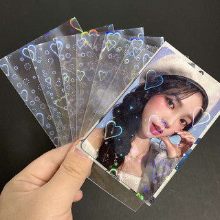 Sleeve hologram trái tim bọc card