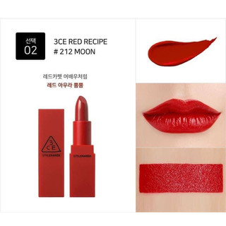 SON 3CE RED RECIPE ĐỦ MÀU ( 211 , 212 , 213 , 214 , 215 )