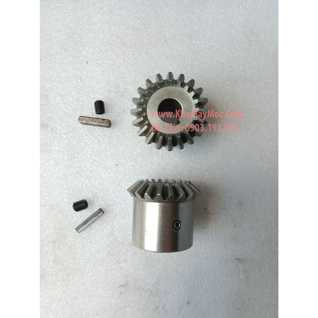 Bánh răng nhông côn 90độ, cấp theo đường kính