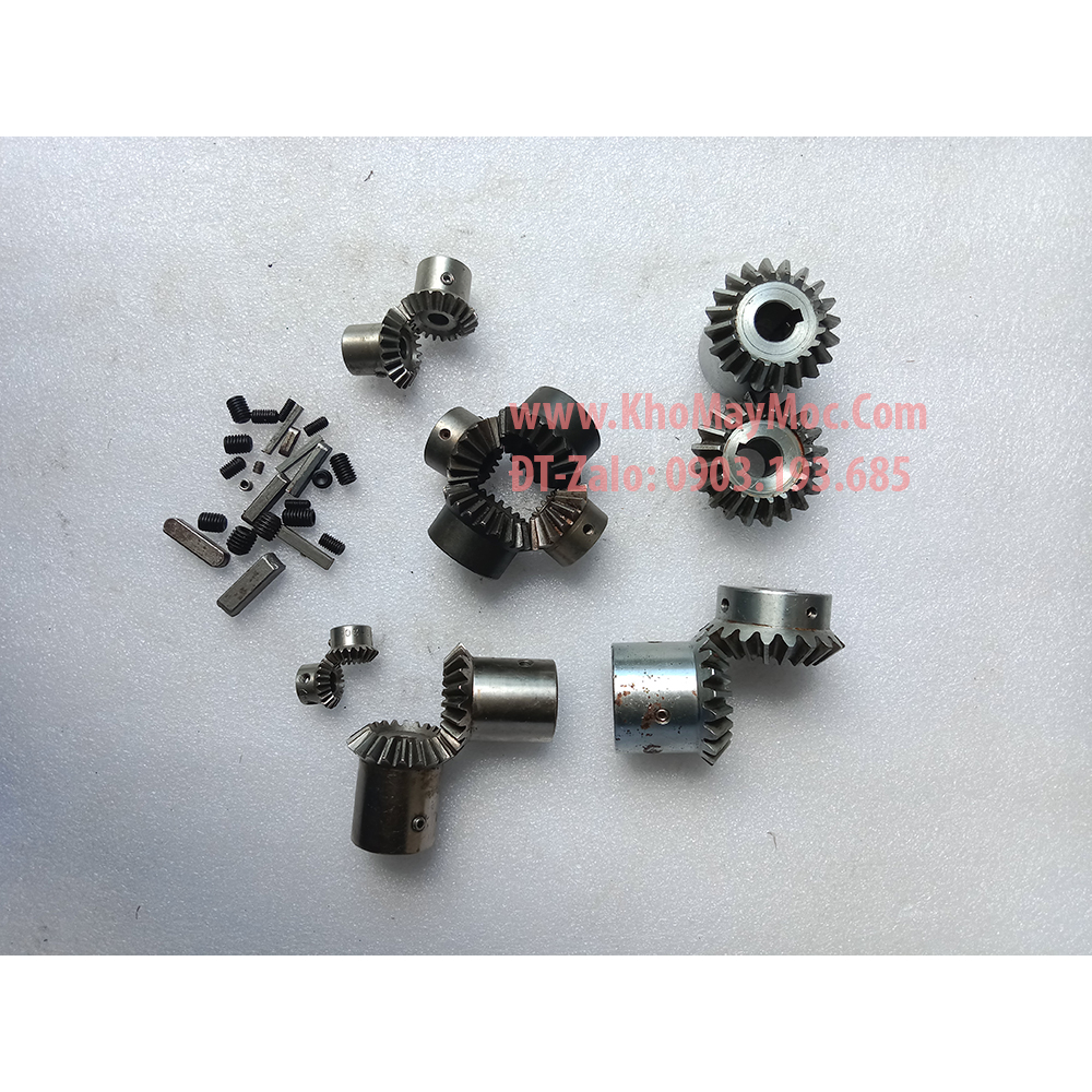 Bánh răng nhông côn 90độ, cấp theo đường kính