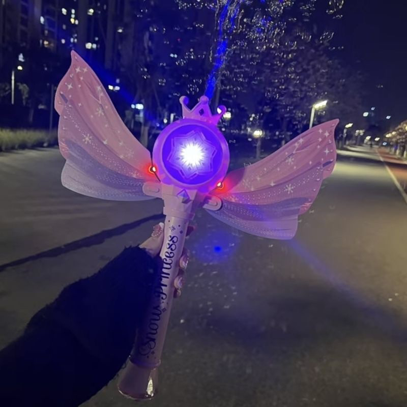 Cây Đèn Cánh Thiên Thần Thổi Bong Bóng Có Đèn Đồ Chơi Trung Thu 2023