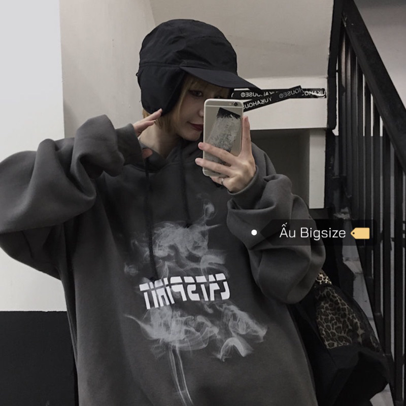 Áo Hoodie Form Rộng CATSPIRIT Nam Nữ Unisex Chất Nỉ Bông Dày Dặn