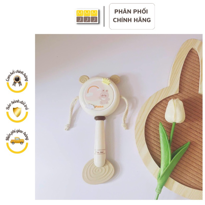 Trống lục lạc kiêm gặm nướu cao cấp Modui Barrot cho bé, chất liệu an toàn cho bé