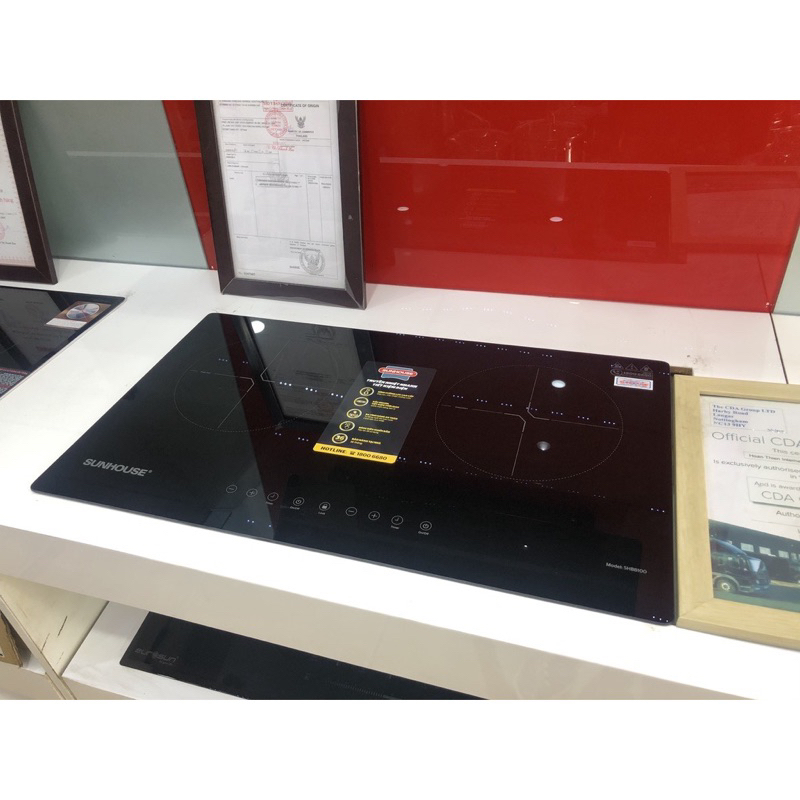 Bếp điện từ đôi Sunhouse SHB8100