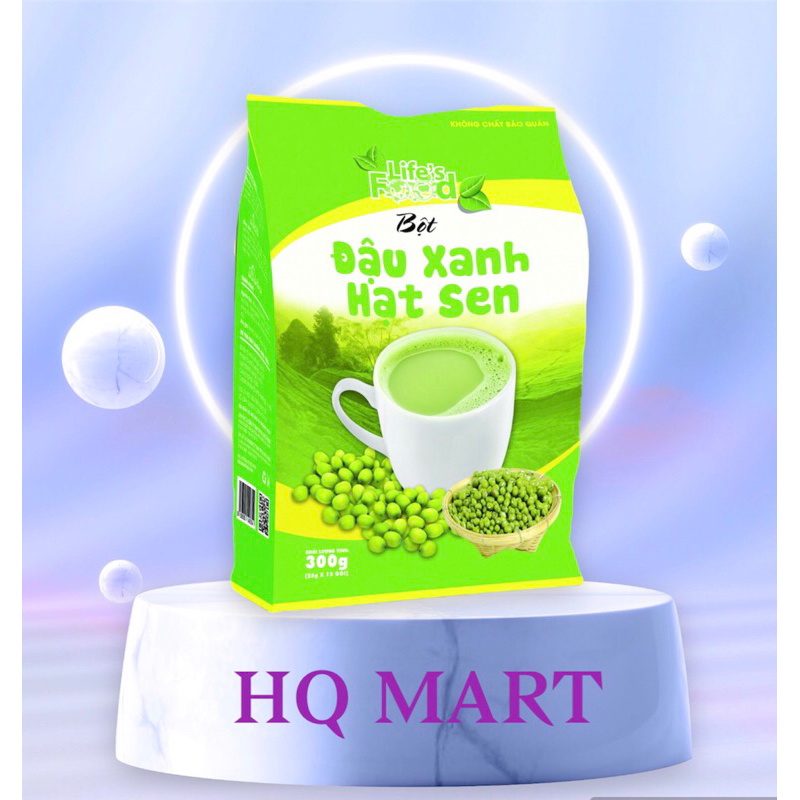 bột đậu xanh hạt sen