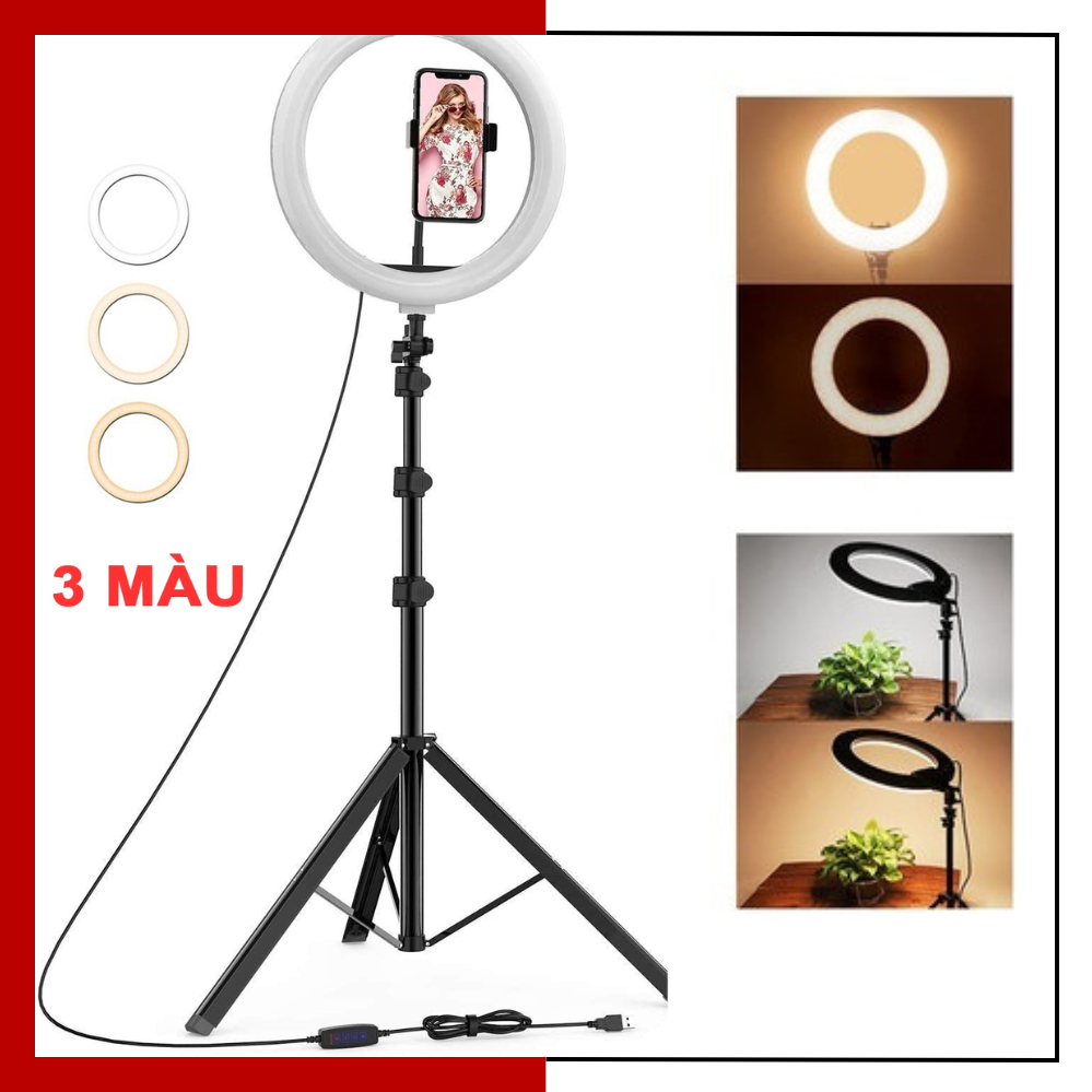 Đèn Livestream Đủ Loại Size Chân 2 Mét hoco