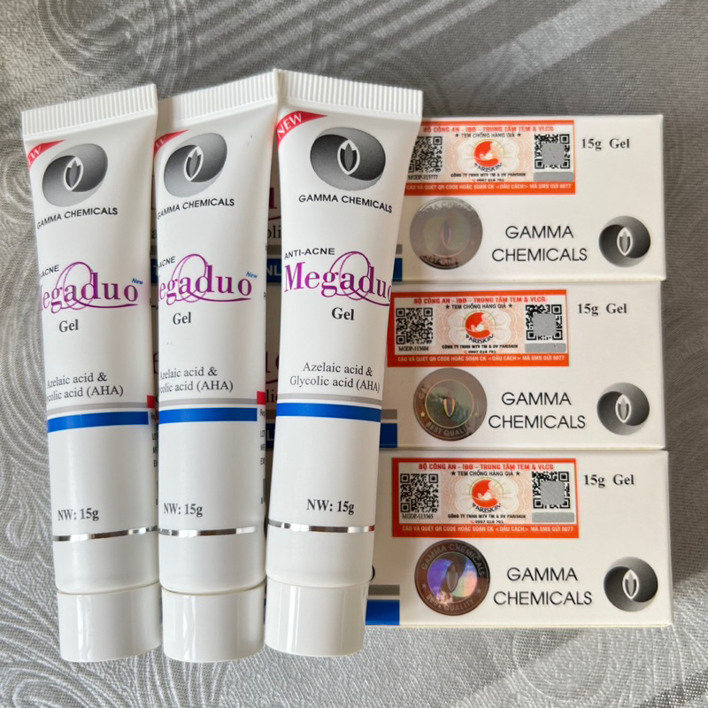 Megaduo 15g Gel giảm mụn và thâm