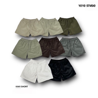 Kaki short 8 màu- quần đùi ngắn form chữ a trên gối