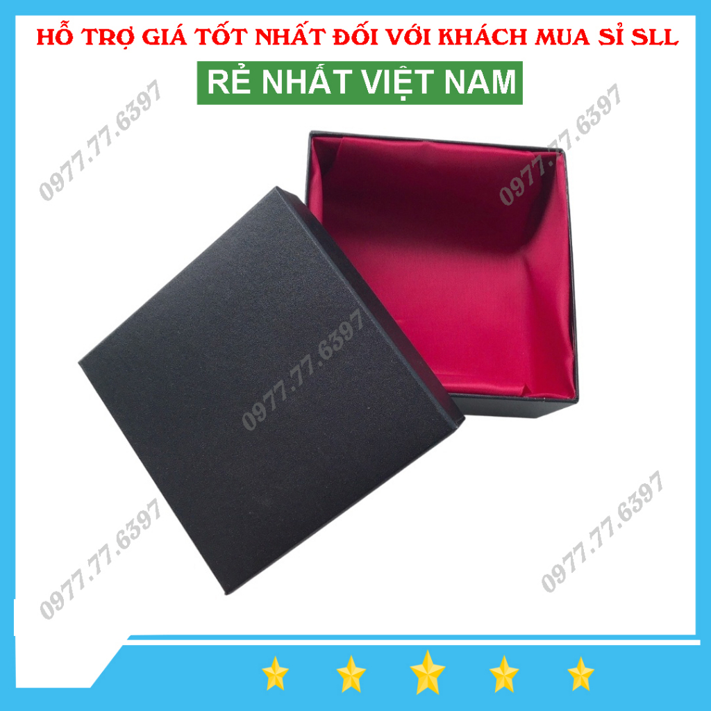 Hộp Đựng Thắt Lưng Lót Vải Dày Dặn - Làm Quà Tặng