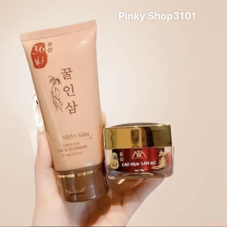 Sữa rửa mặt nhân sâm - Sữa rửa mặt cao mụn sâm đỏ