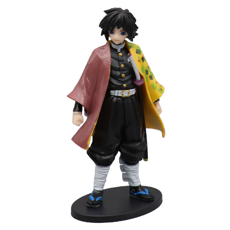 Mô Hình Thanh Gươm Diệt Quỷ , Tanjirou , Nezuko , Zenitsu , Inosuke , Giyuu - Figure Kimetsu No Yaiba, Cao 18-20cm