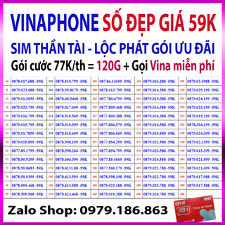 Sim itel may77 120g/th 4g vinaphone , gọi vinaphone miễn phí, tặng sim số đẹp, sim win60p win89 wintel