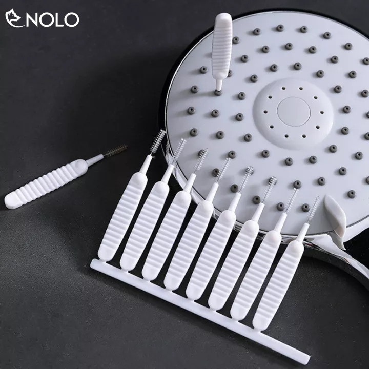 Set 10 Dụng Cụ Vệ Sinh Làm Sạch Lỗ Thoát Nước Vòi Sen/Lỗ Cắm Tai Nghe - Cọ Vệ Sinh Bảo Dưỡng Tai Nghe, Vòi Sen