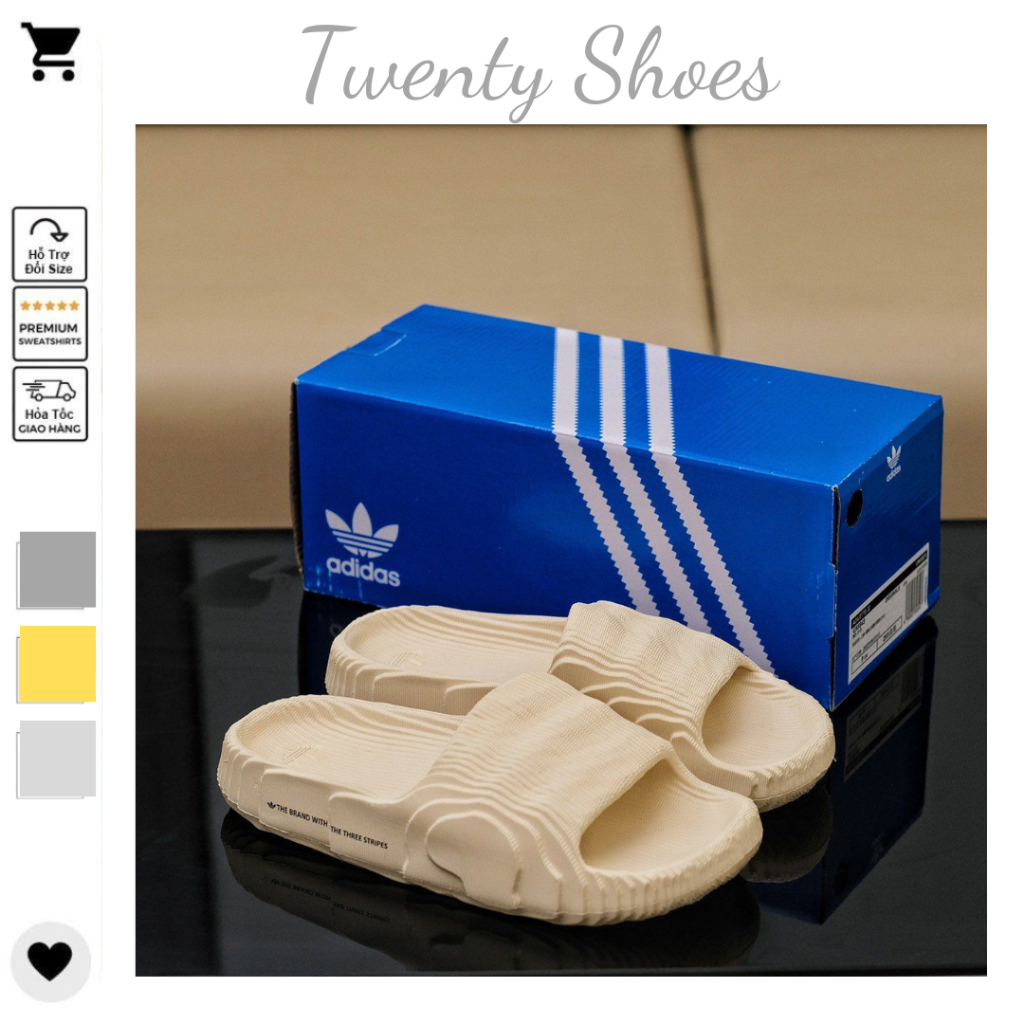 Dép Adidas Adilette 22 Slide, Dép Quai Ngang Nam Nữ Phong Cách Thời Trang