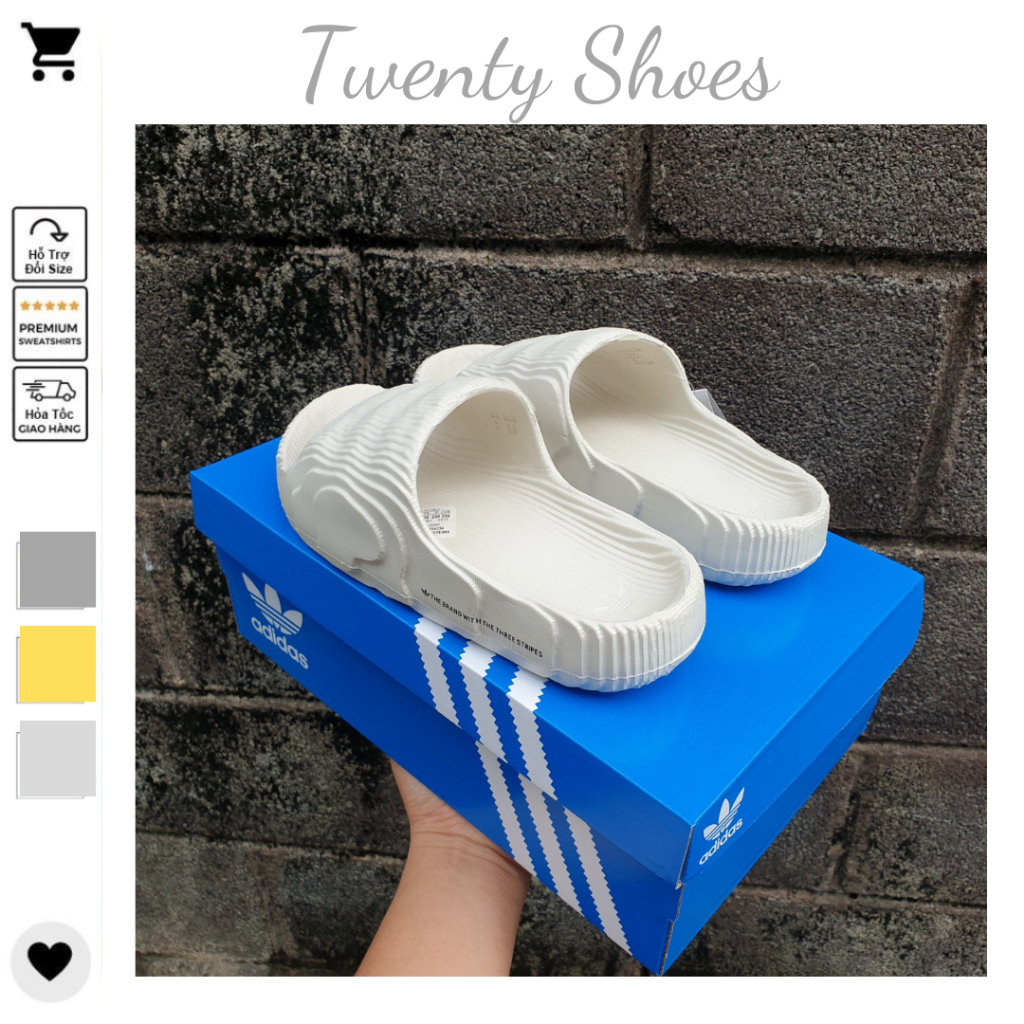 Dép Adidas Adilette 22 Slide, Dép Quai Ngang Nam Nữ Phong Cách Thời Trang