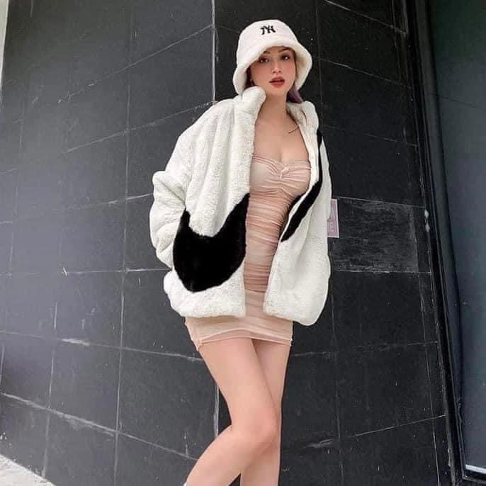 Áo Khoác Lông NIKE Cao Cấp Chính Hãng Dày Dặn Mùa Thu Đông Thời Trang Hàn Quốc siêu hót siêu xịn  ÂCa_STORE