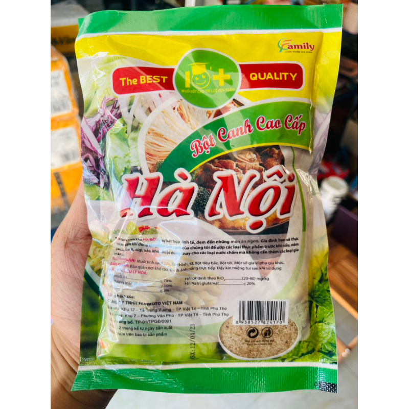 Muối bột canh cao cấp Hà Nội 450g hàng ngon công ty