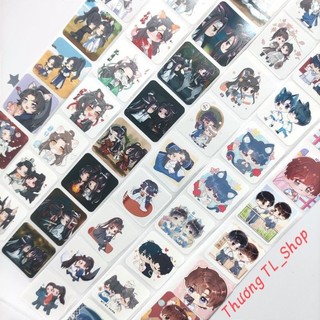 Set lẻ 100stickers hình ảnh các nhân vật truyện