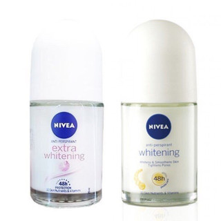 Lăn khử mùi trắng da NIVEA Extra Whitening/Whitening 48h anti-perspirant Roll-on 25ml