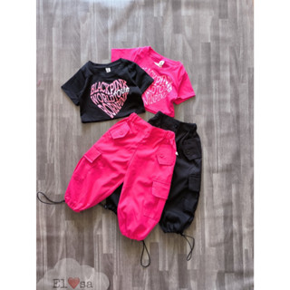 Quần áo bé gái- Set BLACKPINK Siêu Xinh Cho Bé 1-8 Tuổi